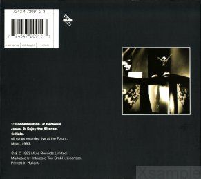 Digipack aussen | Mittelseite mit Barcode.