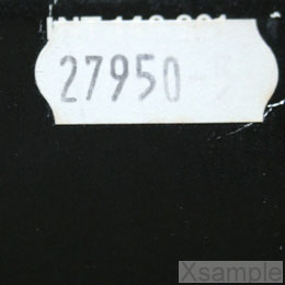 Club-Sticker über INT-Katalognummer